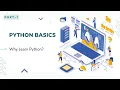 Why Learn Python 5 Reasons to Start Programming With Python in 2022 I Python I KSR Datavizon-Part-1