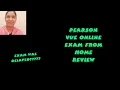 Pearson Vue online proctored exam