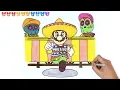 Speed Drawing Super Mario Odyssey Drawing Coloring Pages s for Kids
