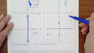 6 2 - Reflection Over a Horizontal or Vertical Line