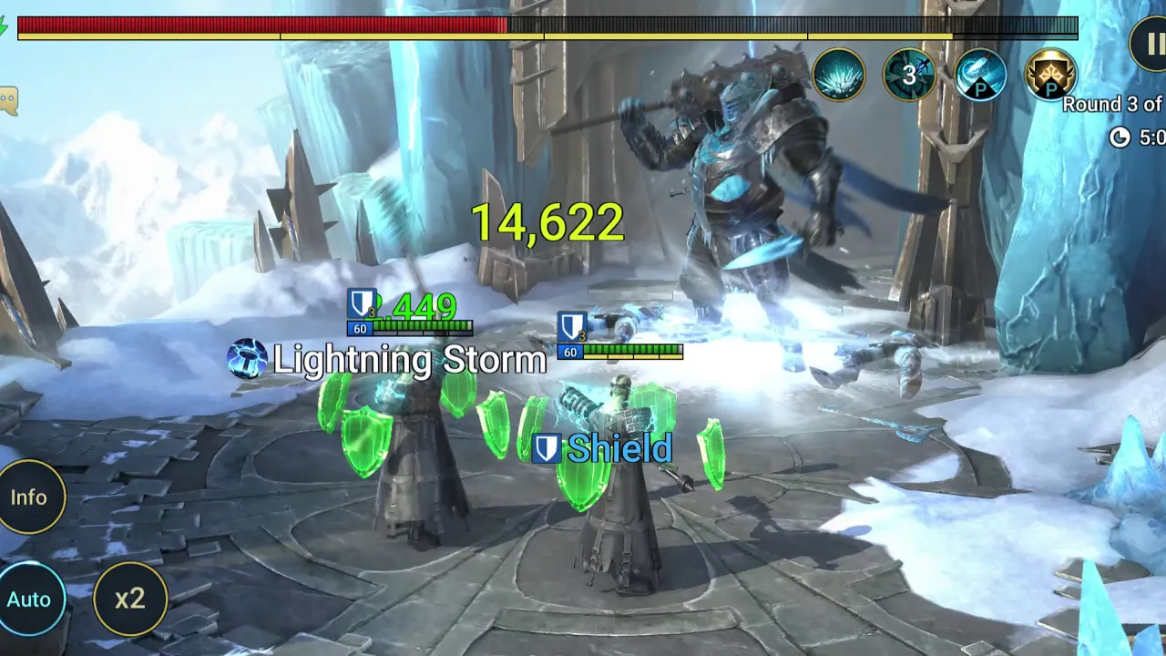 Double Eminem vs Ice Golem