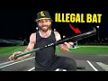 The bat TOO HOT for USSSA Hardest Ball I ve Ever Hit