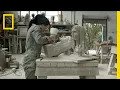 Lagu Watch a Masterpiece Emerge from a Solid Block of Stone | Short Film Showcase
