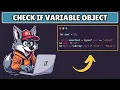 How to Check if Variable is Object in Javascript