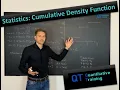 Statistics Cumulative Density Function Lecture 4