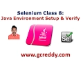 Selenium 8 Java Environment Setup