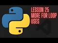 Python 3 12 Beginner Tutorial - Lesson 25