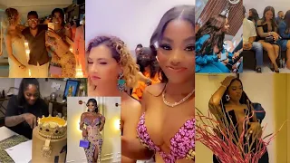 davido sophia momodu wizkid chioma celebrates tiwa savage birthday in a grand style
