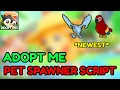 NEW ADOPT ME PET SPAWNER SCRIPT SPAWN ANY PET NEWEST UPDATE KEYLESS PASTEBIN
