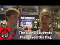RNC 2024 - UNC Fraternity Brothers Honored for Saving American Flag from Protesters