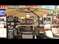 HAMPTON BAY 11 LED UMBRELLA WITH SOLAR LED LIGHTS Shop with us at Home Depot