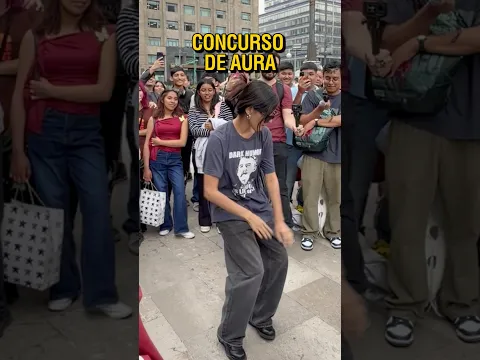 El primer concurso de Aura en CDMX 🤨🤫