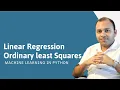 Linear Regression with OLS Linear Regression in Python Machine Learning Algorithm Part-6