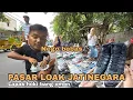 GAWAT‼️LAPAK SEPATU SECOND DI PASAR LOAK  JEMBATAN ITEM JATINEGARA DI SERBU WARGA