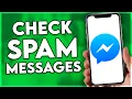How to Check Spam Messages on Facebook Messenger From Mobile 2025
