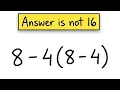This Easy Math Problem Has Everyone Confused