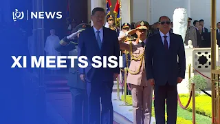 Xi Jinping meets Egypt’s Sisi on first Cairo visit in a decade