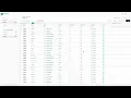 The Primentra data grid filter edit and save master data