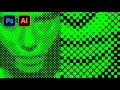 How To Make Vector ASCII Effect In Illustrator And Photoshop