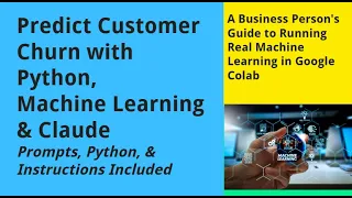 Using Claude to Write Python and Build a Machine Learning Model in Google Colab
