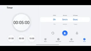 5 Minute Focus Timer Quick Task Countdown No Distractions
