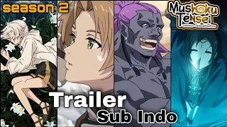 official mushoku tensei season 2 trailer with indo sub breakdown discussion 