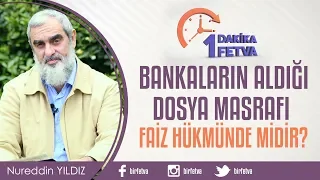 Bankaların aldığı dosya masrafı faiz hükmünde midir?