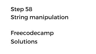 Scientific Computing with Python Beta Certification Step 58