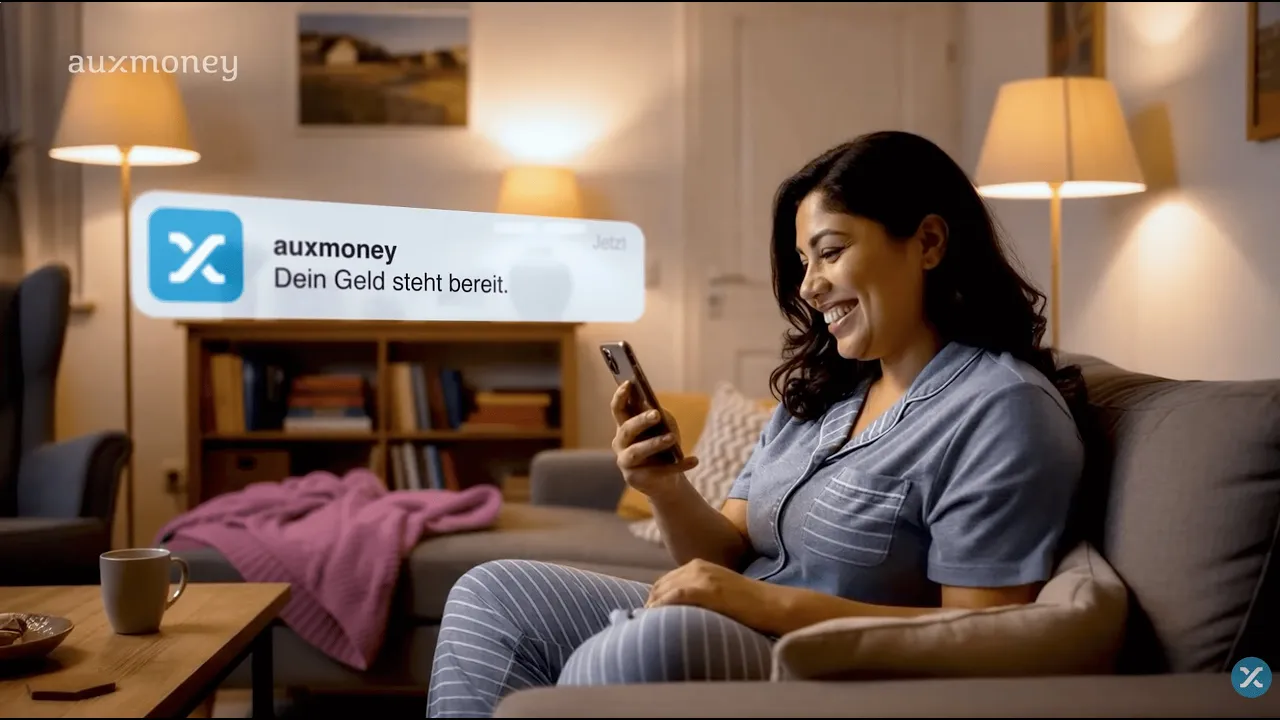 auxmoney — auxmoney — Kredit. Einfach. Online. (YouTube video ad)