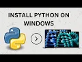 How to Install Python 3 on Windows Latest Install VSCode on Windows Install ipython