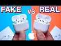 FAKE VS REAL Apple AirPods 4 - 1 1 Clone