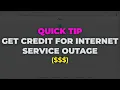 Internet Service Outage