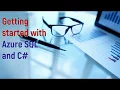 Getting started with Azure SQL and C