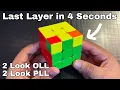 How to Solve Last Layer of a Rubik s Cube 2 Look OLL 2 Look PLL