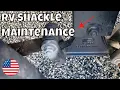 Harbor Freight Pneumatic Grease Gun and Attitude Toyhauler Maintenance