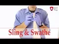 How to Apply a Sling and Swathe - EMTprep com