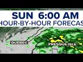 Weekend forecast update