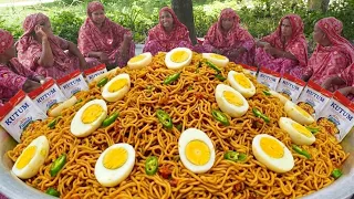 40 Packets Noodles, 20KG Chicken & 300 Eggs | গ্রামের ৩৫০ মানুষের জন্য সুস্বাদু নুডলস রান্না