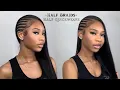 HOW TO Half Braids Half Quick Weave Cassie Inspired