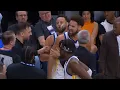 Klay Thompson ejected for getting chippy with Devin Booker then has words for Suns bench