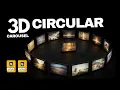 Create a Stunning 3D Duotone Image Slider Gallery with Hover Effects CSS JS Tutorial