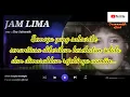 JAM LIMA                       (original vers. audio)          Voc : Elvy Sukaesih