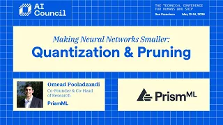 Making Neural Networks Smaller Quantization and Pruning PrismML