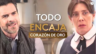 Tita descubre un impactante secreto sobre Zarco | Corazón De Oro | Capítulo 38 | 2/5