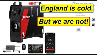 Diesel heater testing. HCALORY KW HBS1S 8kW Diesel Heater