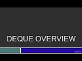 Deque Overview-32