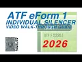 NEW UPDATED 2026 - ATF eForm 1 Individual