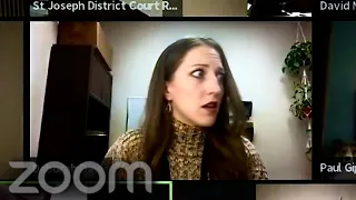 Horrors Streamed in Zoom Meetings