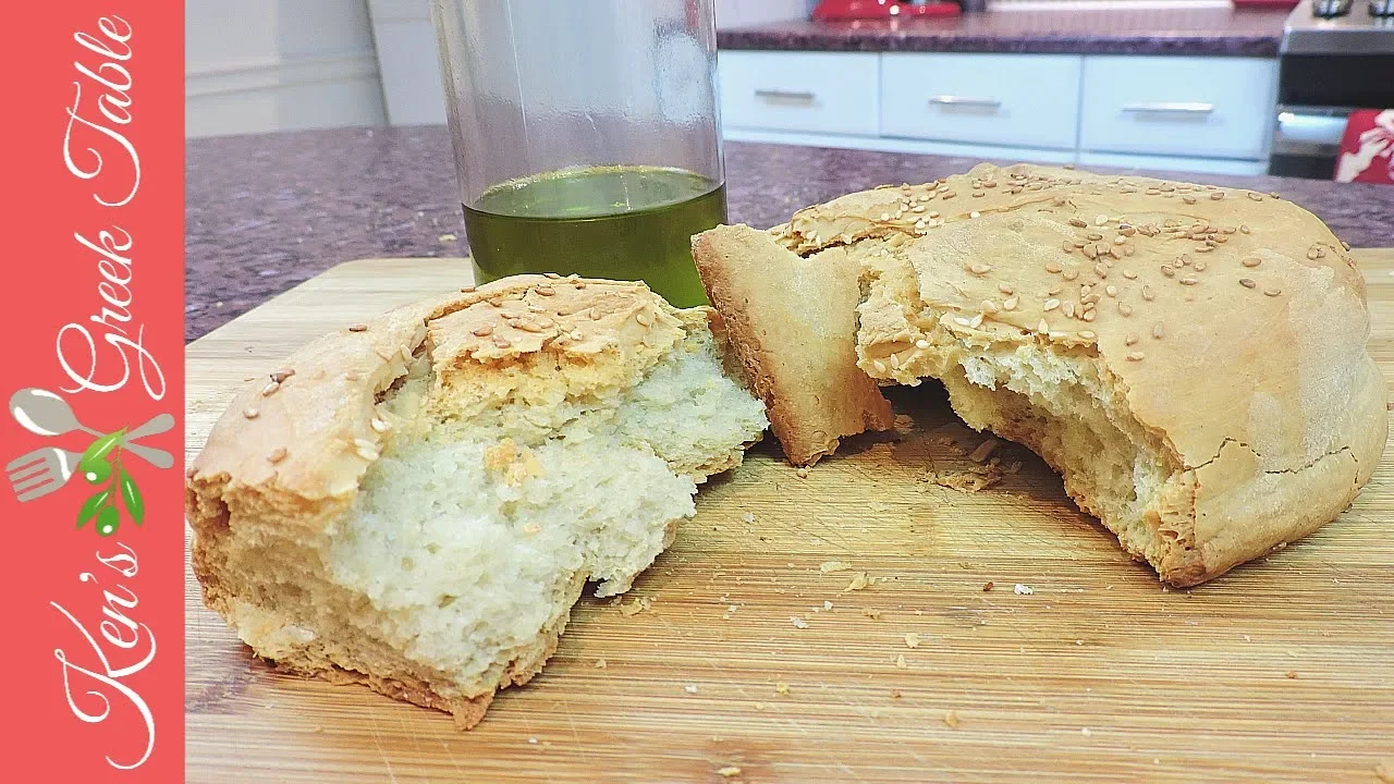 How To Make Greek Bread   Small Loaf Recipe