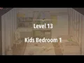 Room Exits Escape Room level 13 Kids Bedroom1 Murder dressed in white Chapter 3 Walkthrough